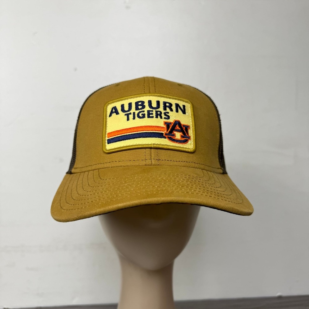 Auburn Tigers Top of the World Strive‎ Trucker Adjustable Hat - Khaki
